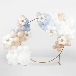 Outlet PartyDeco sp. z o.o. Ballonsæt Hvide Blomster