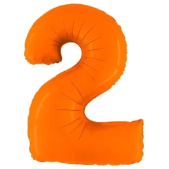 Ballongkungen AB Ballontal Mat Orange - Oppyntning|Balloner