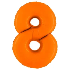 Ballongkungen AB Ballontal Mat Orange - Oppyntning|Balloner
