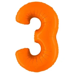 Ballongkungen AB Ballontal Mat Orange - Oppyntning|Balloner