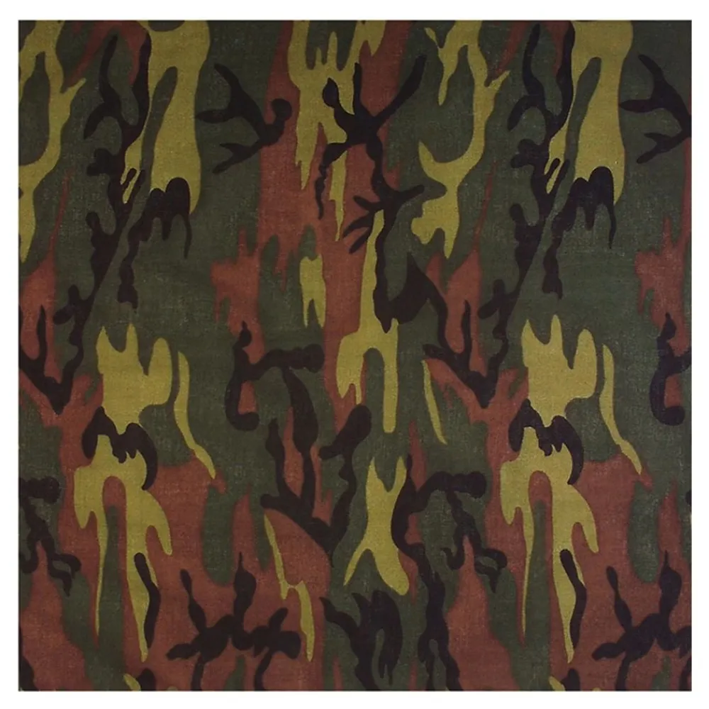 Widmann S.r.l. Bandana Camouflagefarvet - Tilbehør|Kostumetema