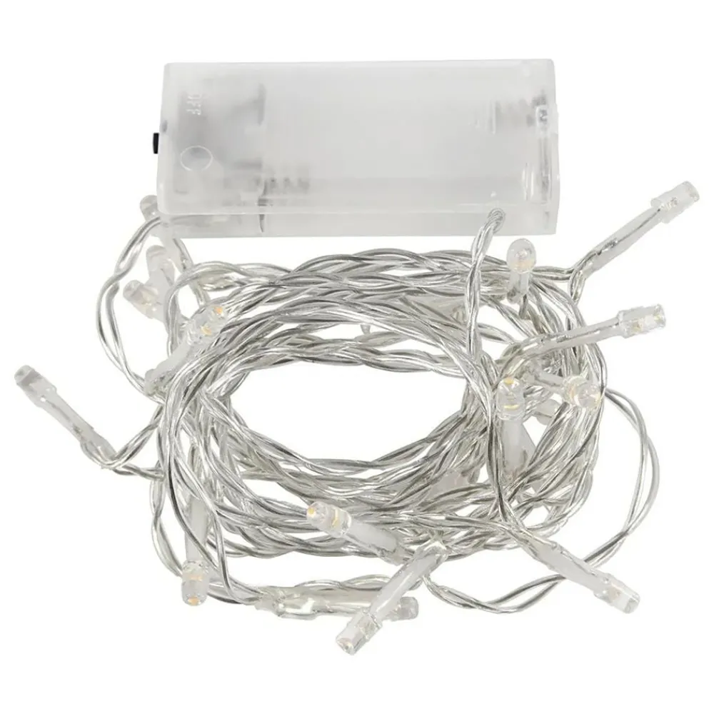 Creativ Company AB Batteridrevet LED-Lyskæde Transparent - Hobby & Fritid|Hjem & Husholdning