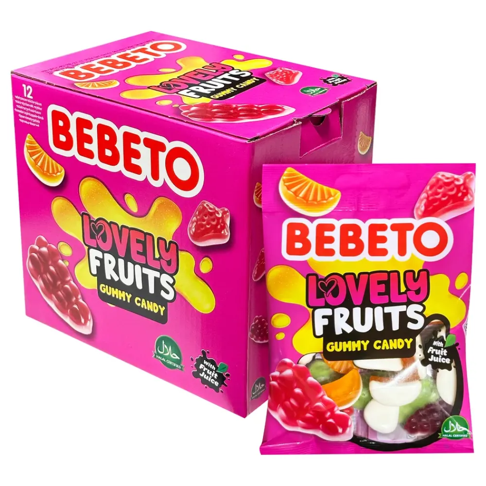 ERT Godis AB Bebeto Lovely Fruit Storpak - Slik