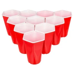 Out of the blue KG Beer Pong Hexagon - Spil & Leg