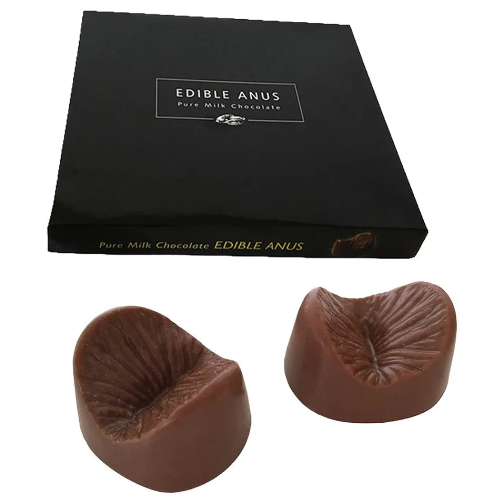 Hisab/Joker Company AB Belgisk Chokolade Anus - Spøg Og Skæmt-Artikler & Pranks|Slik