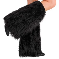 Widmann S.r.l. Benvarmere Fluffy Sort - Tilbehør|Kostumetema