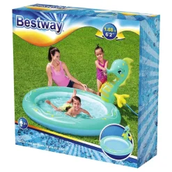 Best N.B.A. Nordic Business Association AB Bestway Børnepool Søhest med Sprinkler