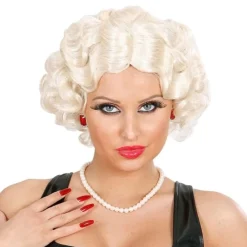 Widmann S.r.l. Betty Flapper Kort Blond Paryk - Kostumetema|Parykker