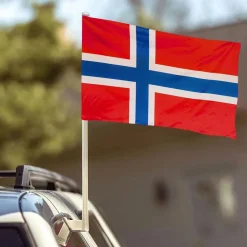 Partyking AB Bilflag Norsk Flag - Flag