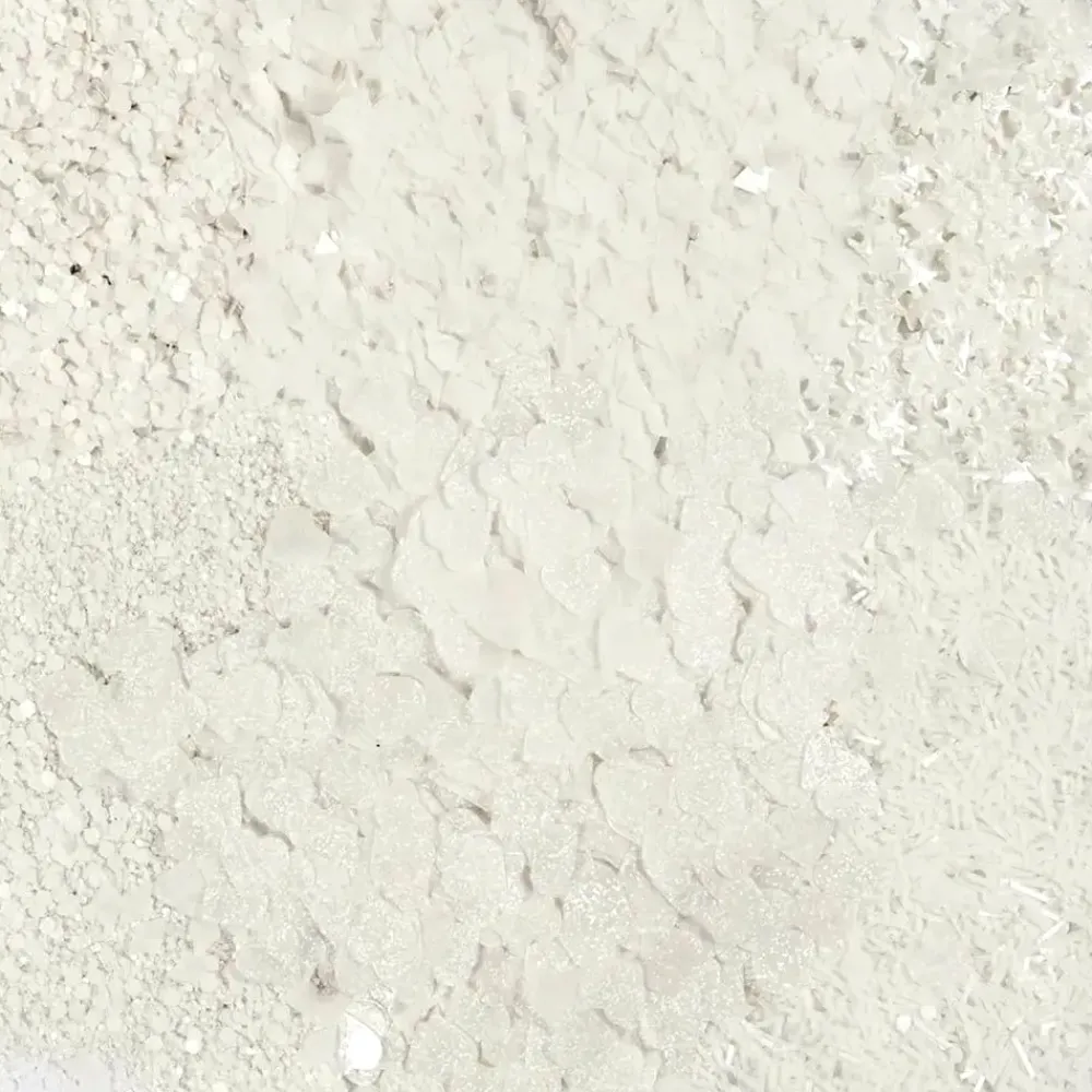 Creativ Company AB Bio-Glitter Blandede Hvidt Sæt - Hobby & Fritid