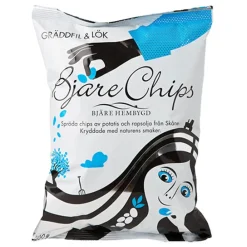 New ERT Godis AB Bjäre Chips Creme Fraiche & Løg