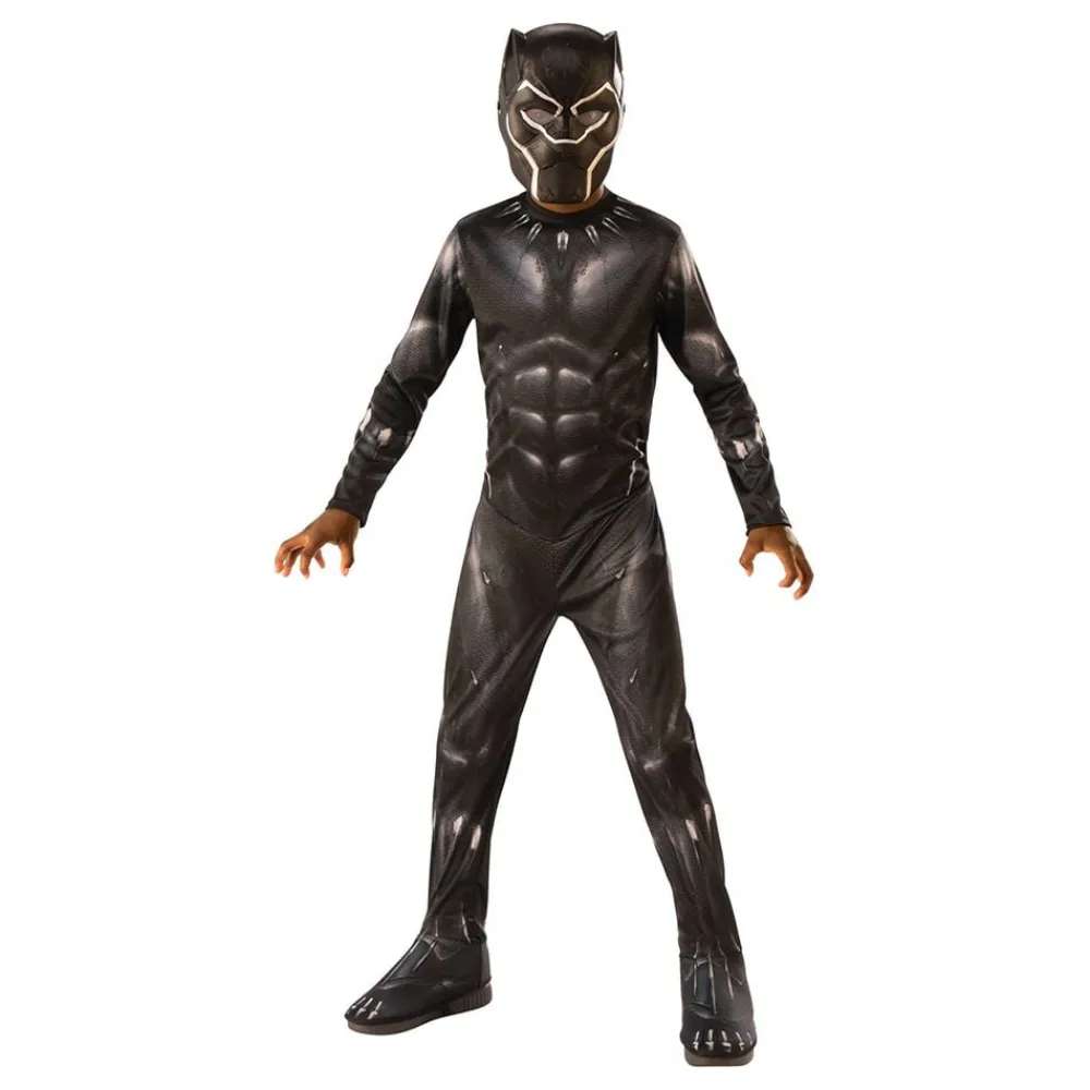 Rubies Netherland B.V. Black Panther Børnekostume - Udklædningskostumer|Kostumetema