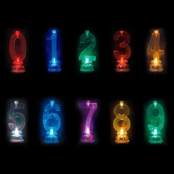Unique UK Inc t/as Unique Party Blinkende Lysholder - Oppyntning|Hjem & Husholdning