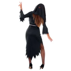 Clearance Fiestas Guirca, S.L Blodig Nonne Sort Kostume