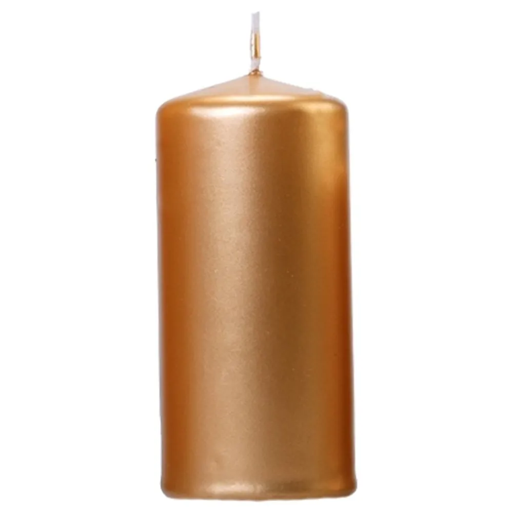 PartyDeco sp. z o.o. Bloklys Metallic Guld - Oppyntning