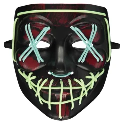 Reithmüller Europe GmbH Blood Splatter Sort/Grøn Maske - Merchandise|Masker