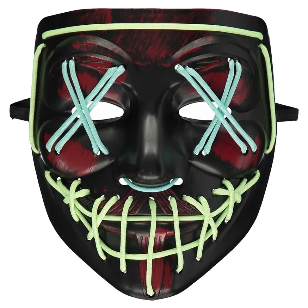 Reithmüller Europe GmbH Blood Splatter Sort/Grøn Maske - Merchandise|Masker