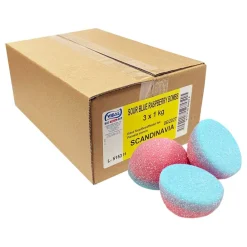 ERT Godis AB Blueberry Raspberry Bombs Økonomipakke - Slik