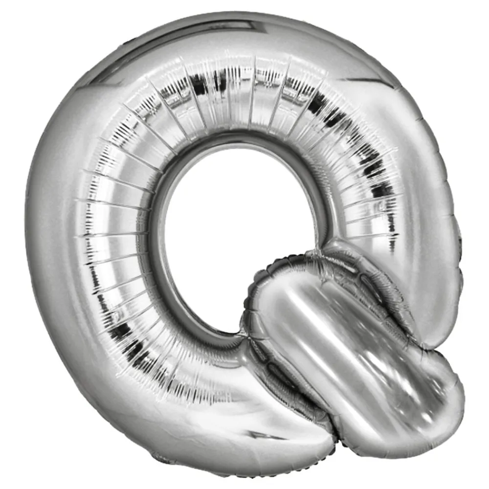 Reithmüller Europe GmbH Bogstavballoner Sølv Metallic - Balloner