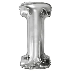 Reithmüller Europe GmbH Bogstavballoner Sølv Metallic - Balloner