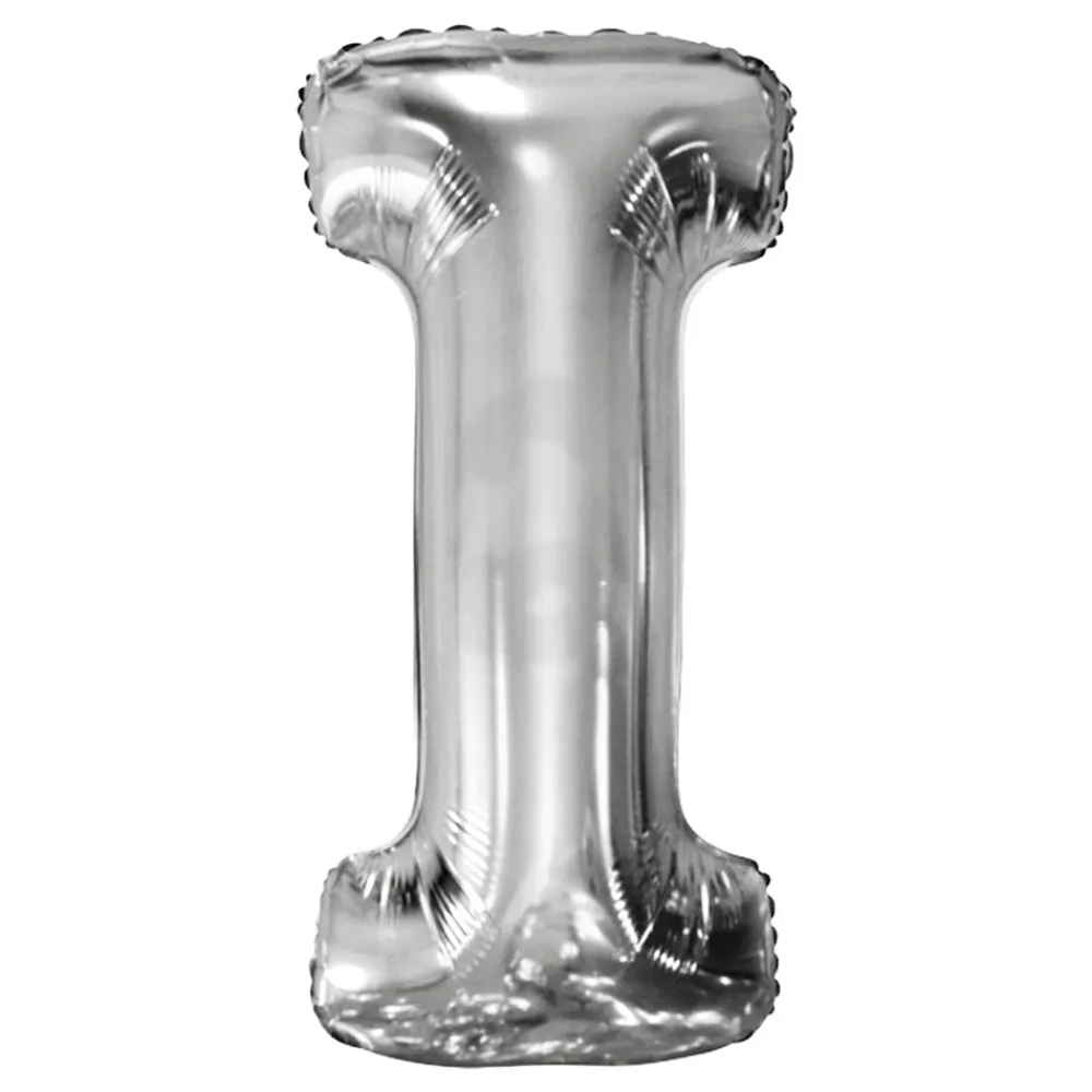 Reithmüller Europe GmbH Bogstavballoner Sølv Metallic - Balloner