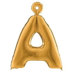 Outlet Ballongkungen AB Bogstavballon Guld Metallic