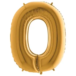 Outlet Ballongkungen AB Bogstavballon Guld Metallic