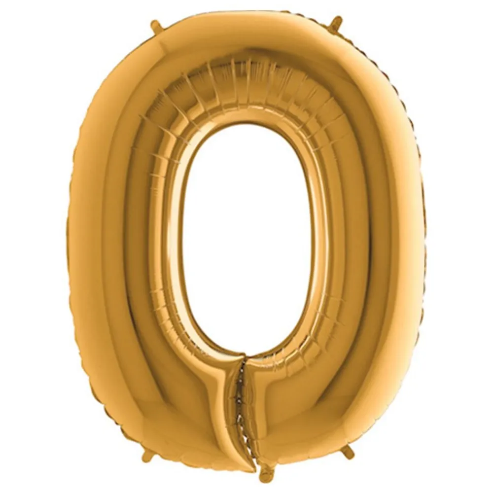 Outlet Ballongkungen AB Bogstavballon Guld Metallic