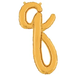 Discount Ballongkungen AB Bogstavballon Script Guld