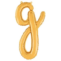 Discount Ballongkungen AB Bogstavballon Script Guld