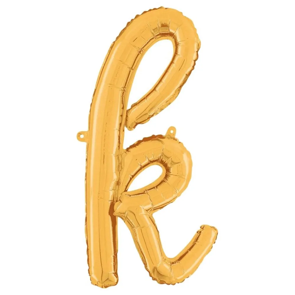 Discount Ballongkungen AB Bogstavballon Script Guld