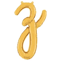 Discount Ballongkungen AB Bogstavballon Script Guld