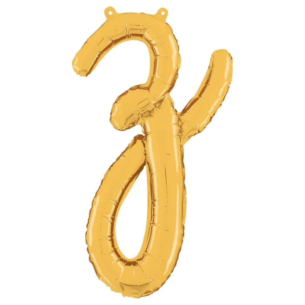 Discount Ballongkungen AB Bogstavballon Script Guld
