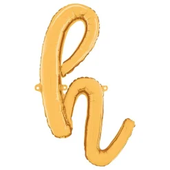 Discount Ballongkungen AB Bogstavballon Script Guld