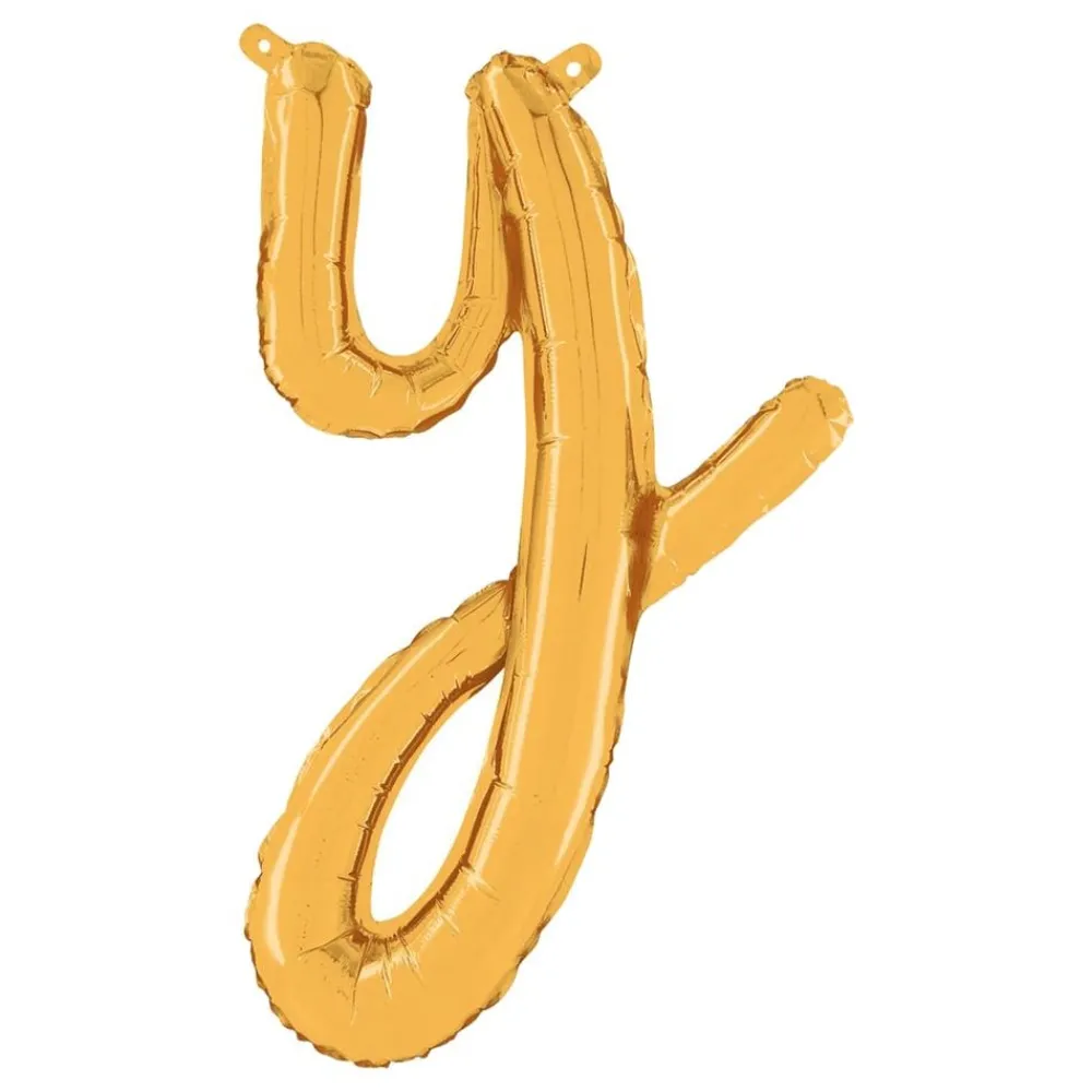 Discount Ballongkungen AB Bogstavballon Script Guld