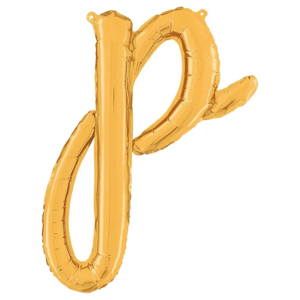 Discount Ballongkungen AB Bogstavballon Script Guld