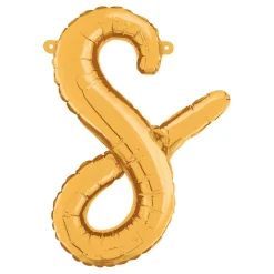 Discount Ballongkungen AB Bogstavballon Script Guld