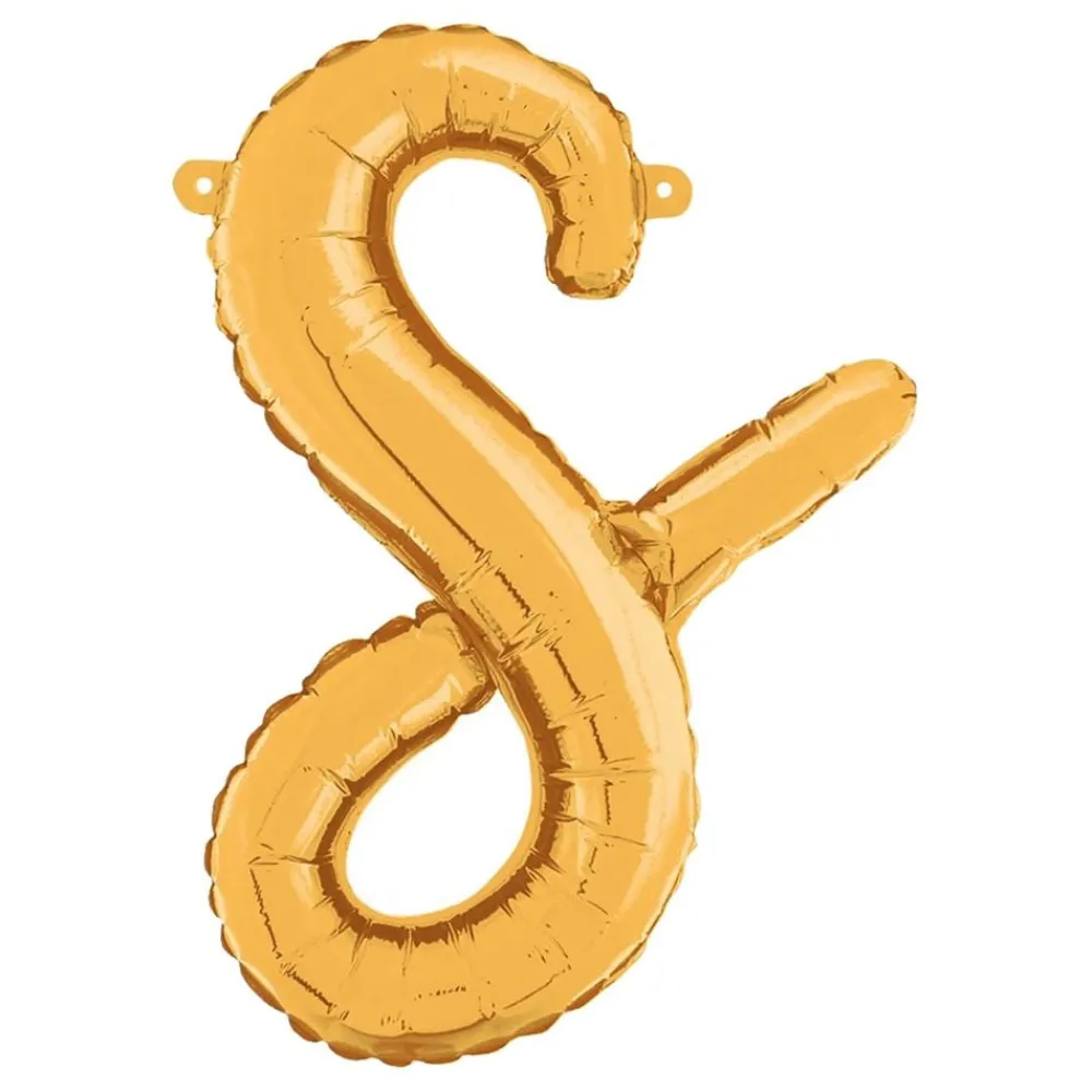 Discount Ballongkungen AB Bogstavballon Script Guld