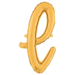 Discount Ballongkungen AB Bogstavballon Script Guld