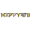 Hot Reithmüller Europe GmbH Bogstavguirlande Happy Birthday 40 år