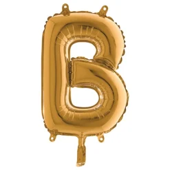 Discount Ballongkungen AB Bogstavsballon Mini Guld