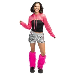Hot Boland Party Partners B.V. Bolero Fishnet UV Neonpink