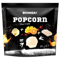 ERT Godis AB Boomza Popcorn Chili Mango Orange Hvid Chokolade - Snacks
