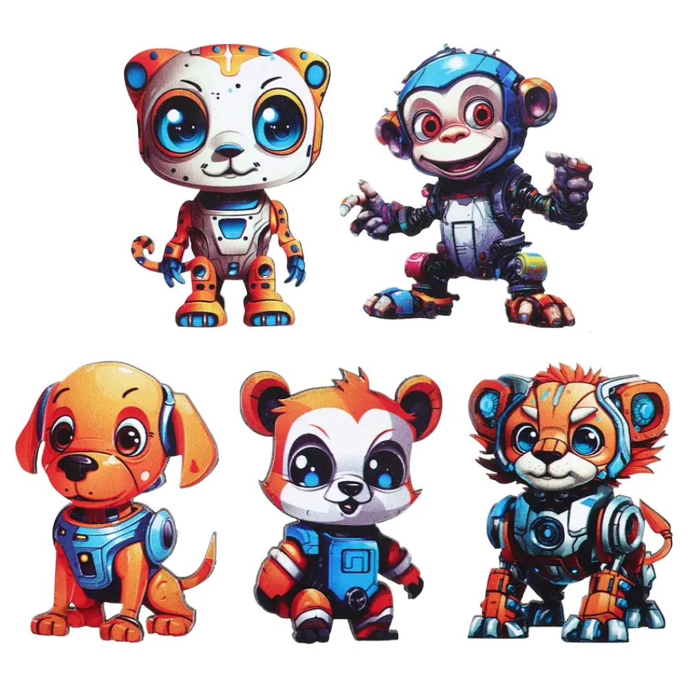 Clearance Santex Borddekorationer Robotdyr