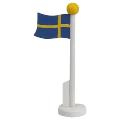 Hisab/Joker Company AB Bordflag Træ Sverige - Souvenirs|Oppyntning