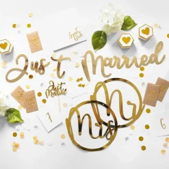 Reithmüller Europe GmbH Bordkonfetti Just Married - Oppyntning|Borddækning