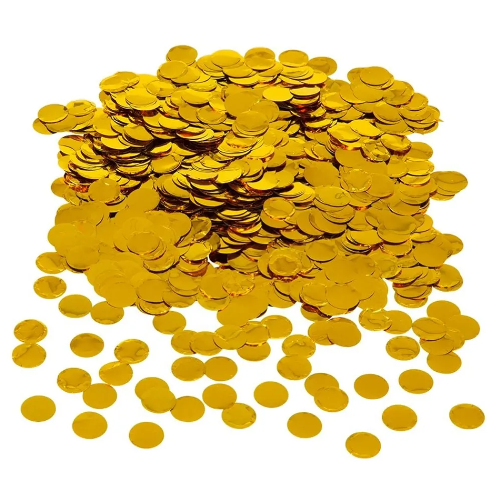 Hisab/Joker Company AB Bordkonfetti Rund Guld Metallic - Oppyntning|Borddækning