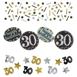 Reithmüller Europe GmbH Bordkonfetti 30 Sølv/Guld Glitter - Oppyntning|Borddækning