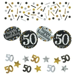 Best Reithmüller Europe GmbH Bordkonfetti 50 Sølv/Guld Glitter