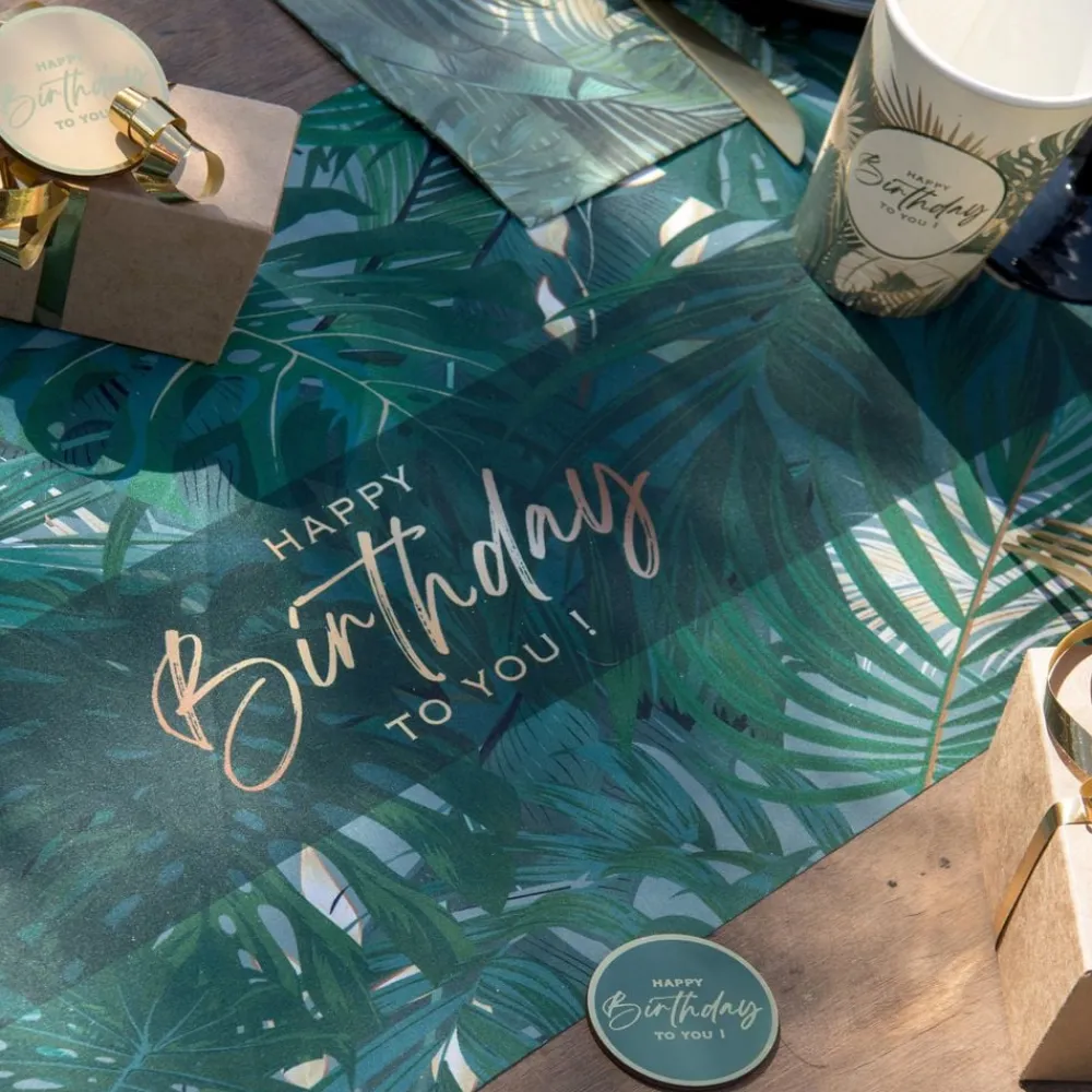 Hot Santex Bordløber Birthday Jungle Vert